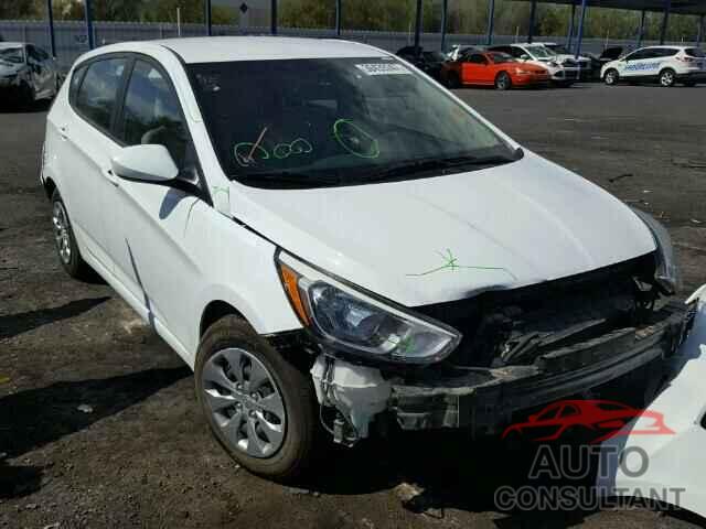 HYUNDAI ACCENT 2017 - KMHCT5AE1HU331276