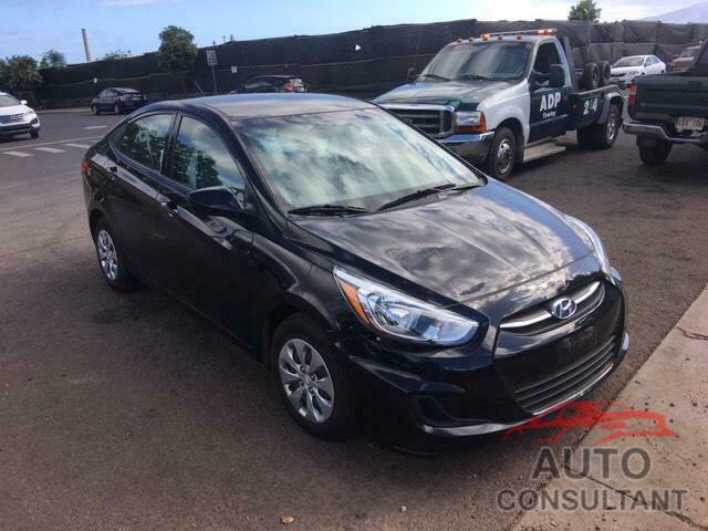 HYUNDAI ACCENT 2017 - KMHCT4AEXHU354761