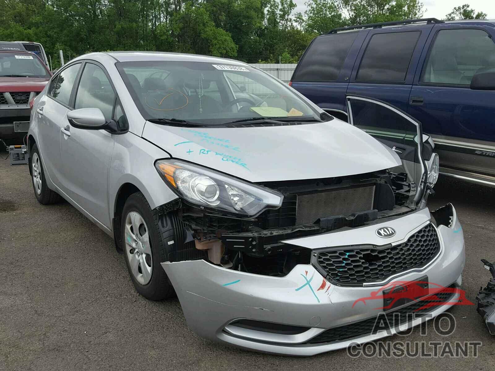 KIA FORTE 2016 - KNAFK4A63G5503255