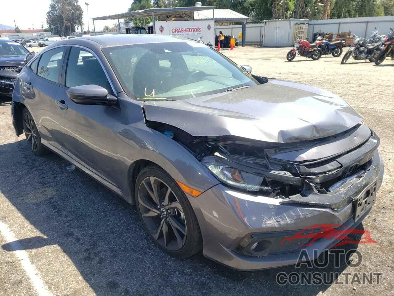 HONDA CIVIC 2019 - 2HGFC2F86KH592790