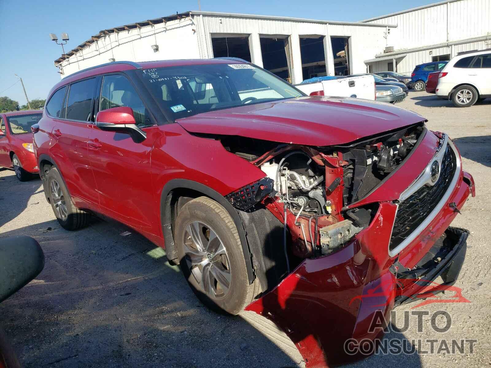 TOYOTA HIGHLANDER 2020 - 5TDGZRBH6LS508695