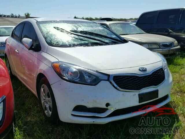 KIA FORTE 2016 - KNAFK4A62G5608448