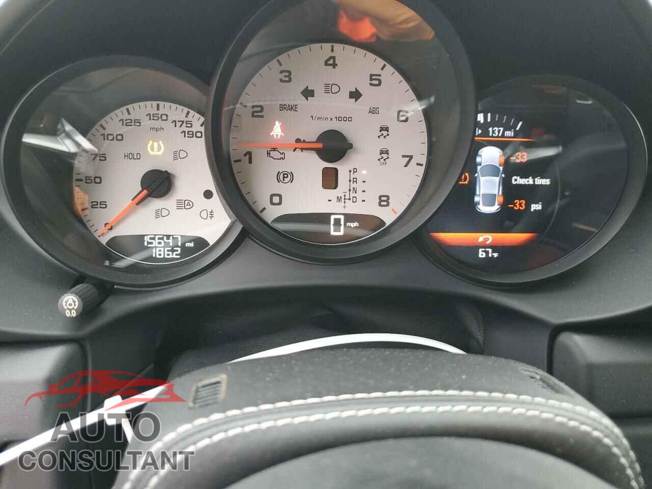 PORSCHE CAYMAN 2017 - WP0AB2A8XHS285983