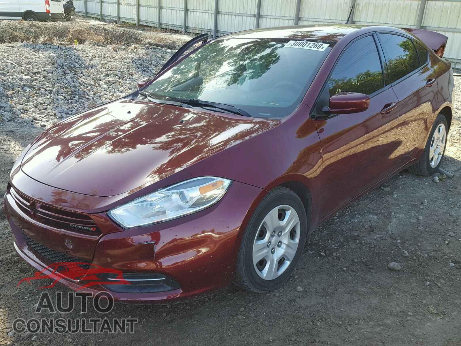 DODGE DART 2015 - 1C3CDFAAXFD363603