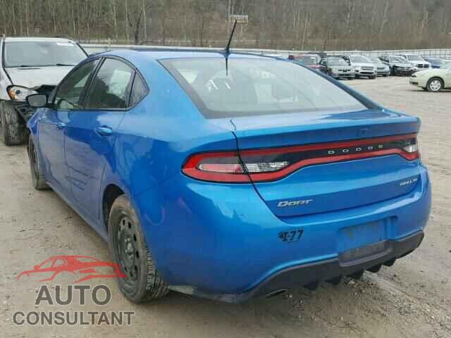 DODGE DART 2015 - KNAFK4A63G5612220