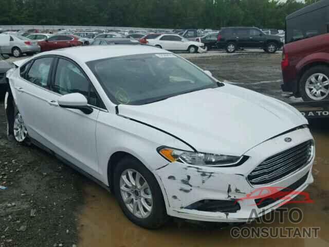 FORD FUSION 2016 - 3FA6P0G7XGR368257