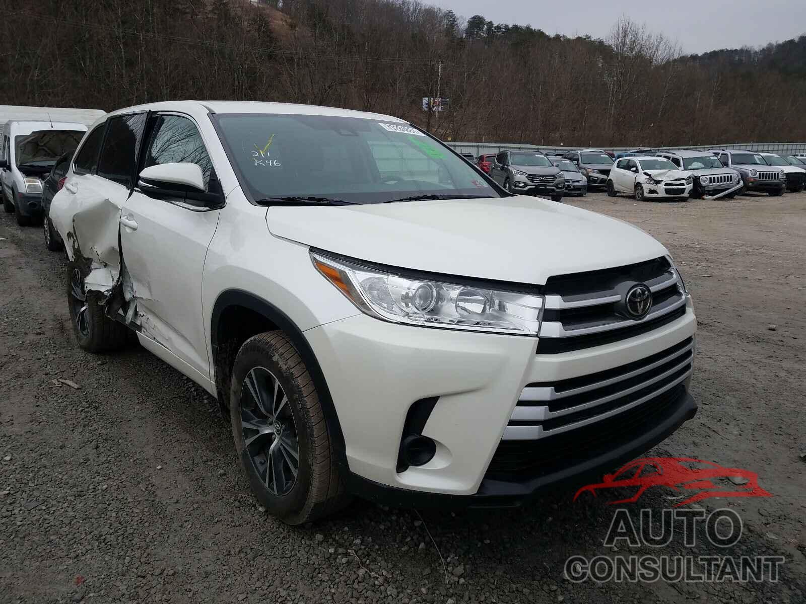 TOYOTA HIGHLANDER 2018 - 5TDBZRFH2JS827495