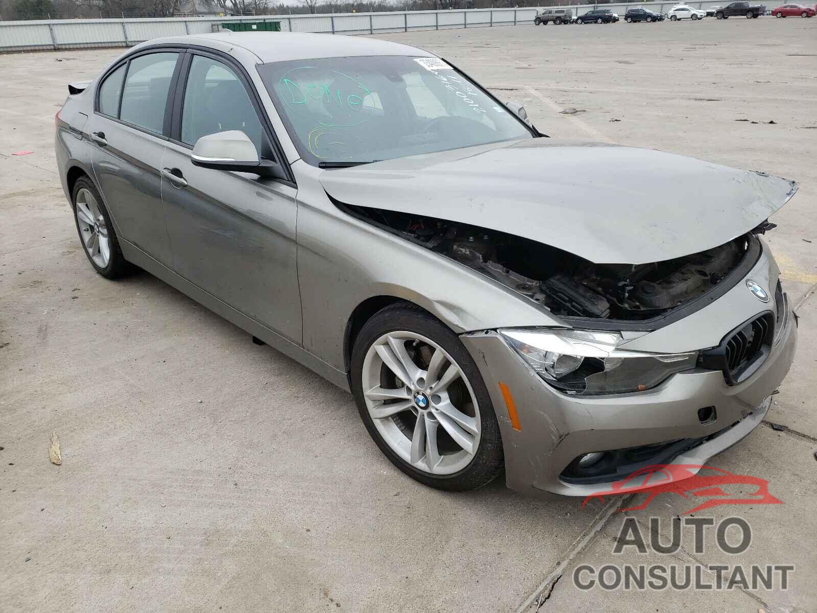 BMW 3 SERIES 2016 - WBA8E1G56GNT35494