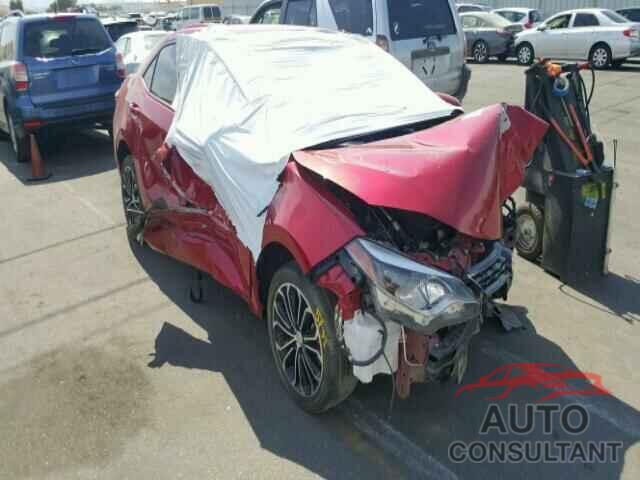 TOYOTA COROLLA 2016 - 5YFBURHE2GP456454