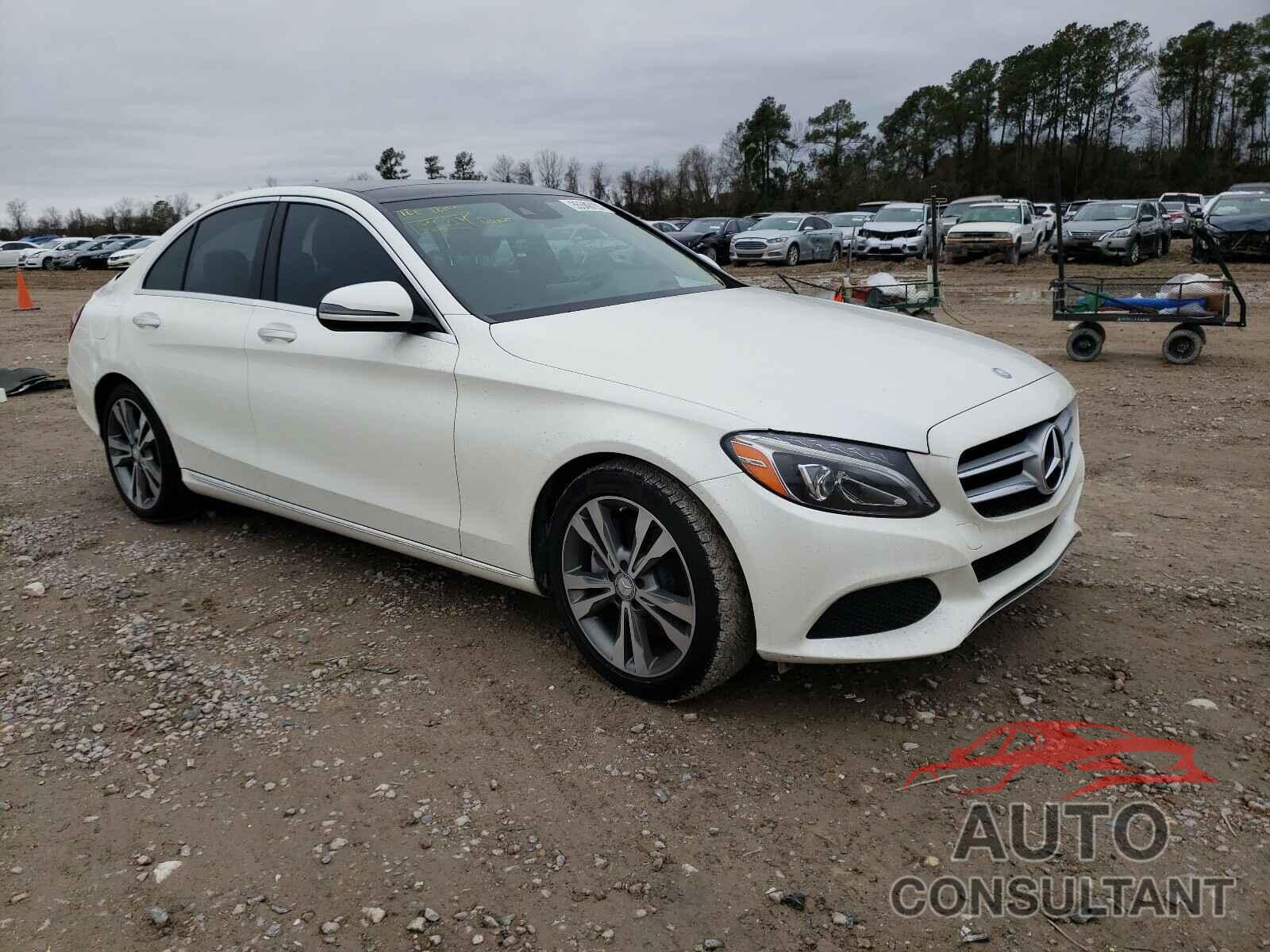 MERCEDES-BENZ C CLASS 2016 - WDDWF4JB4GR171393