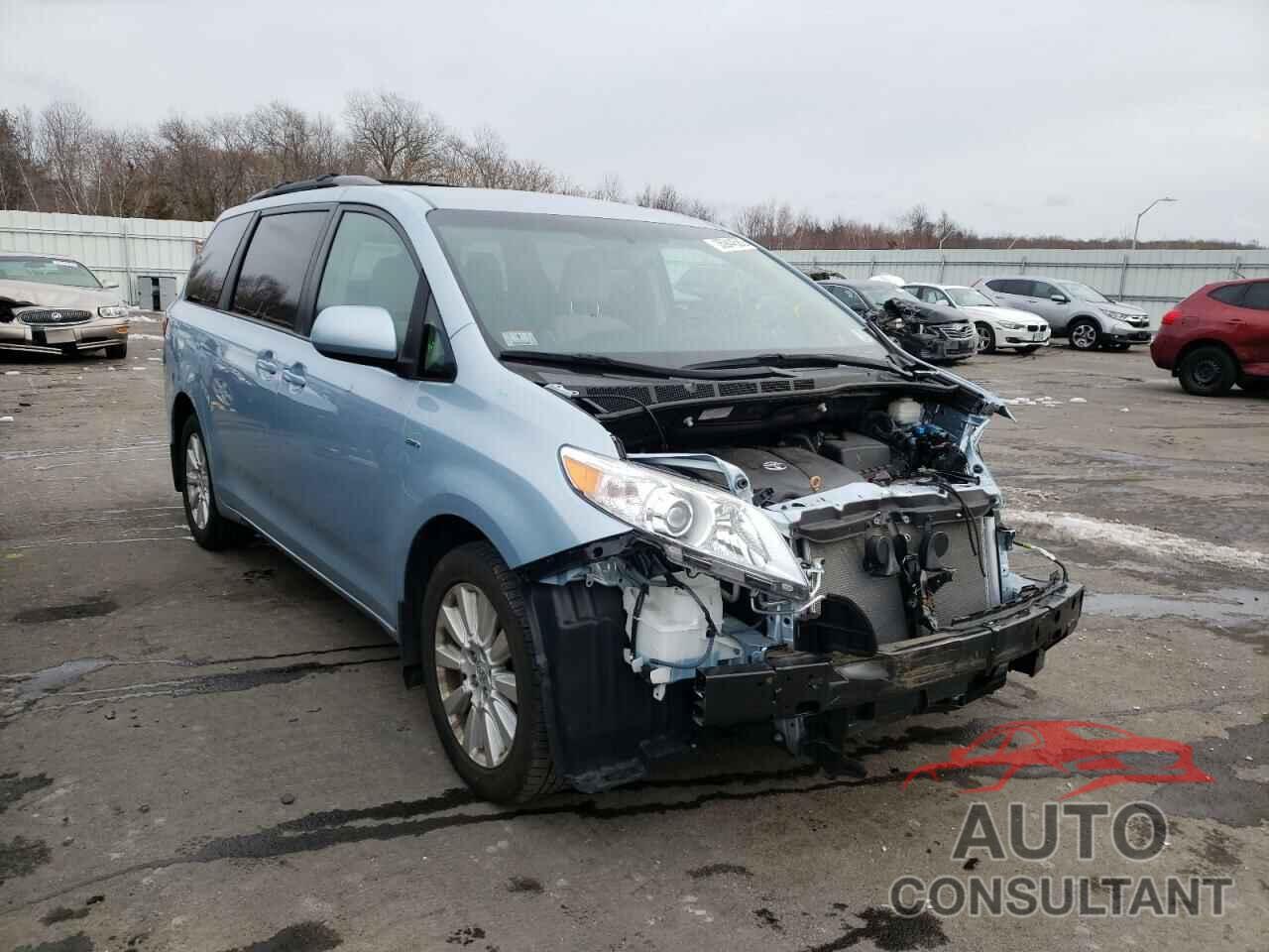 TOYOTA SIENNA 2017 - 5TDJZ3DC9HS174755