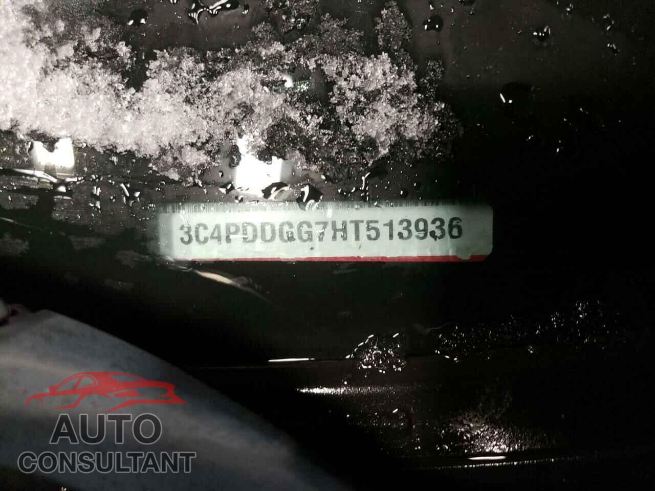 DODGE JOURNEY 2017 - 3C4PDDGG7HT513936