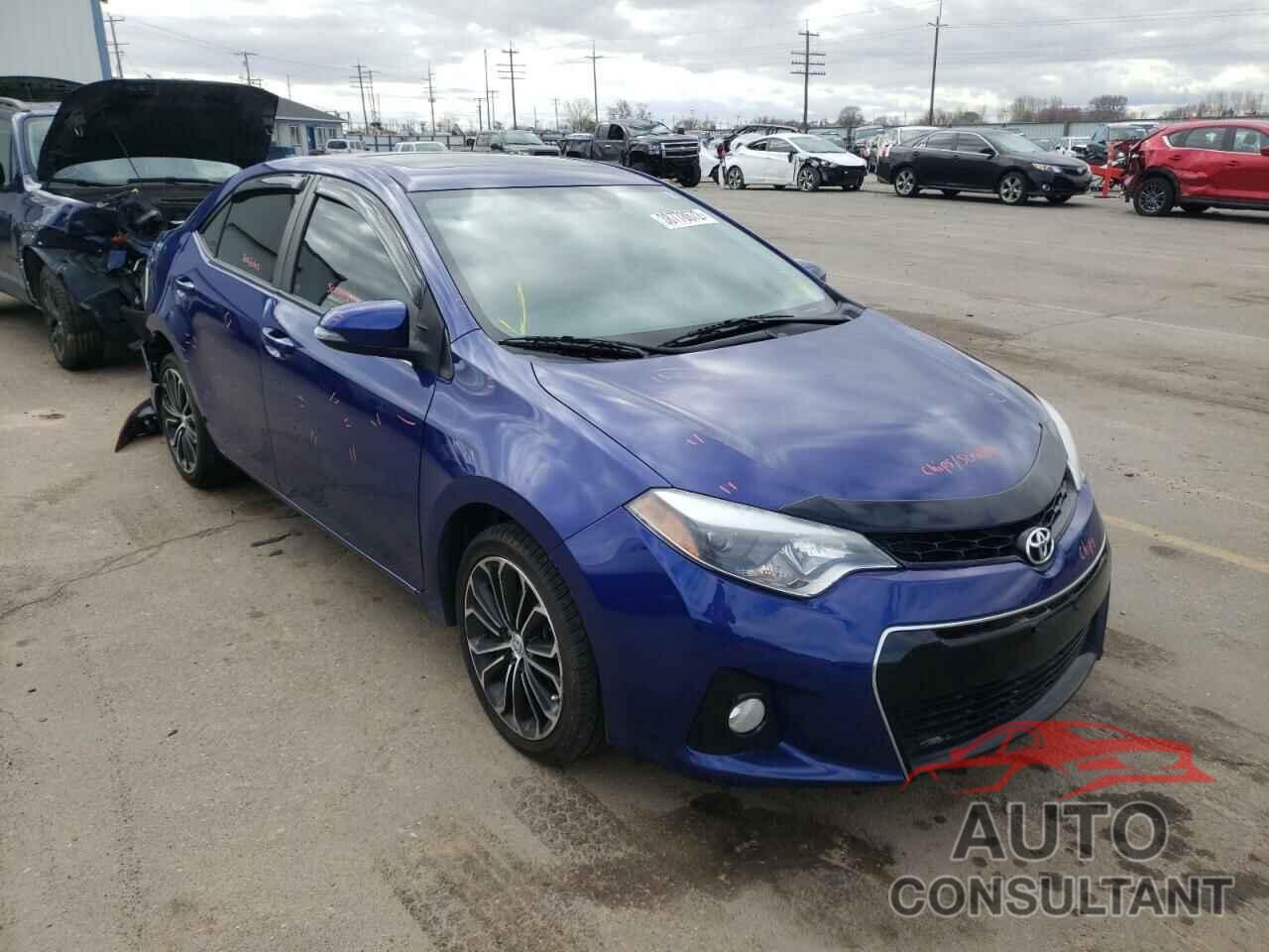 TOYOTA COROLLA 2016 - 2T1BURHEXGC696531