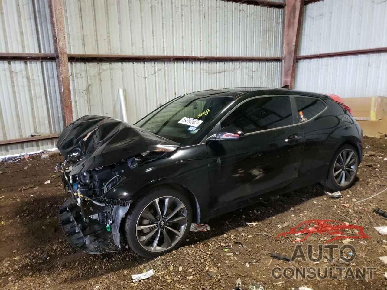 HYUNDAI VELOSTER 2019 - KMHTG6AFXKU015367