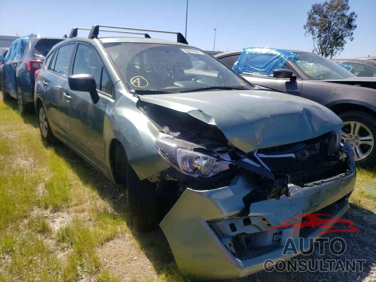 SUBARU IMPREZA 2016 - JF1GPAA63GG211106