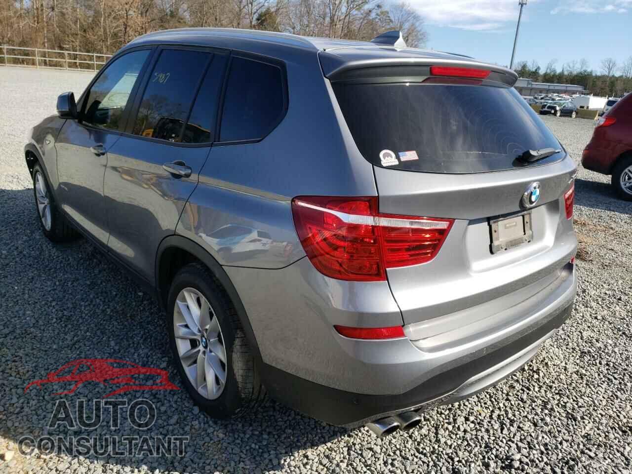 BMW X3 2016 - 5UXWX9C54G0D69859