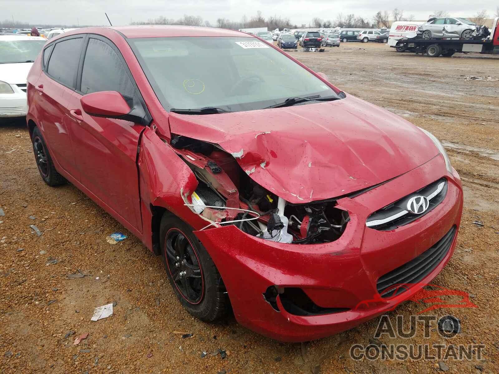 HYUNDAI ACCENT 2016 - KMHCT5AE4GU268401