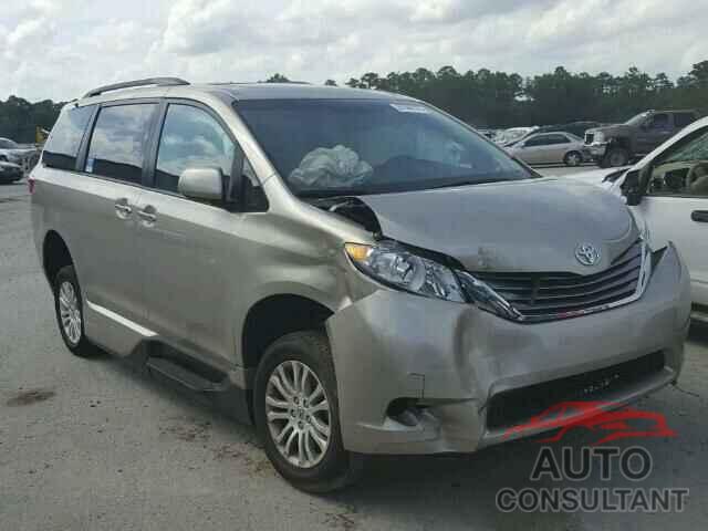 TOYOTA SIENNA 2016 - 5TDYK3DC2GS696337