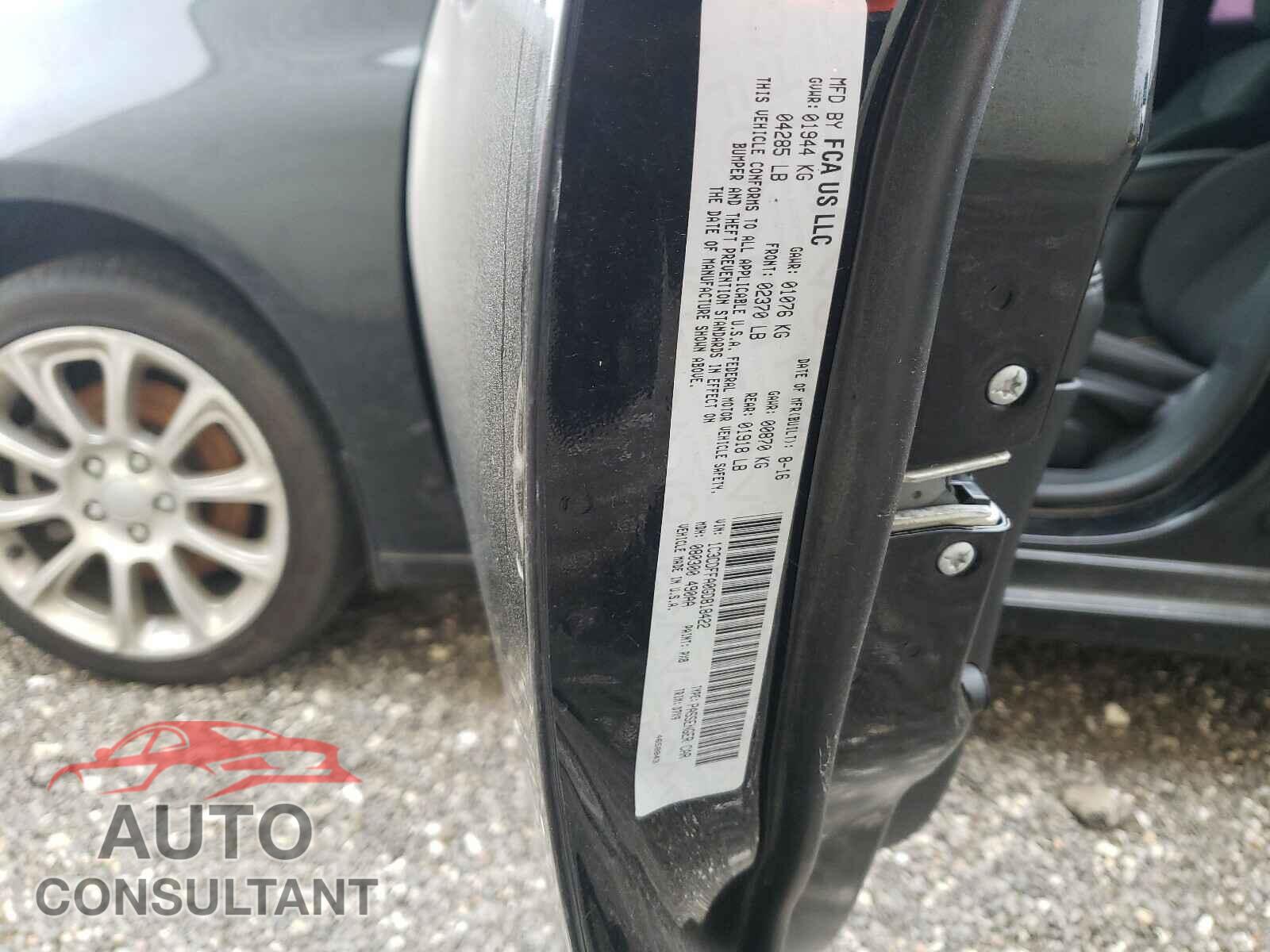 DODGE DART 2016 - 1C3CDFFA0GD818422