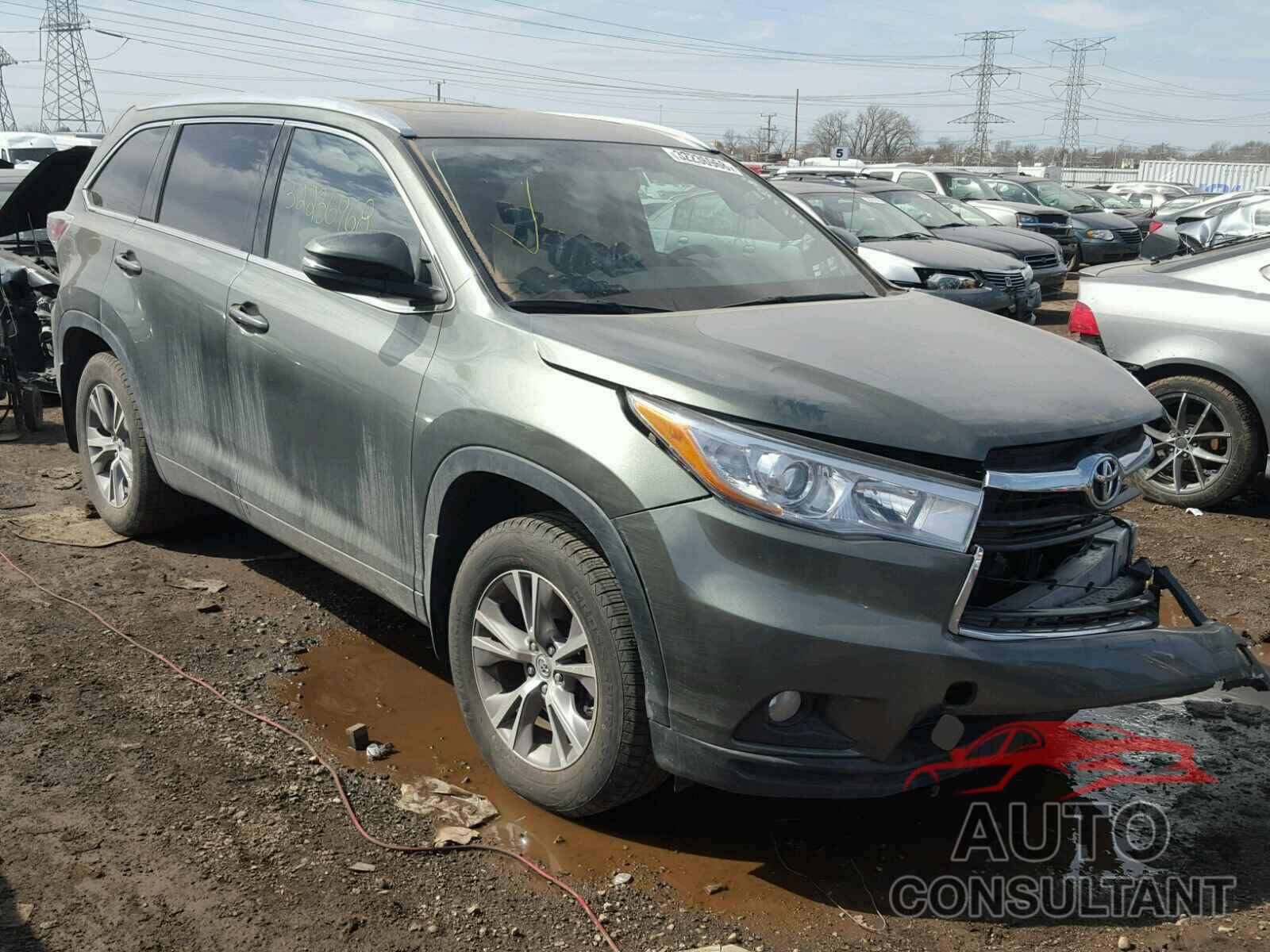 TOYOTA HIGHLANDER 2015 - 5TDJKRFH5FS208784