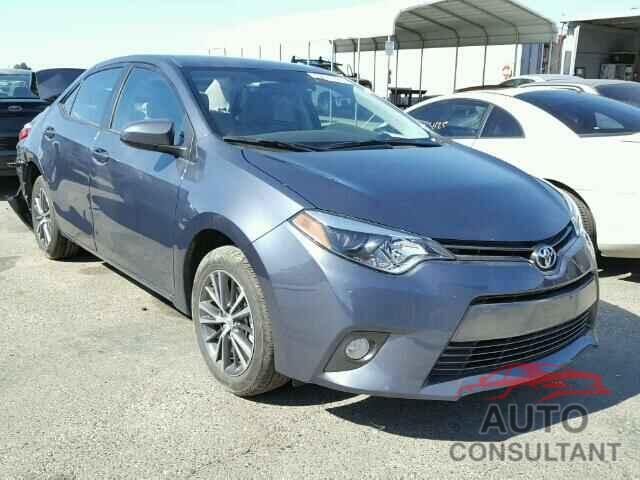 TOYOTA COROLLA 2016 - 5YFBURHE1GP488666