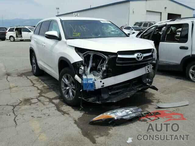TOYOTA HIGHLANDER 2015 - 5TDBKRFH6FS155338