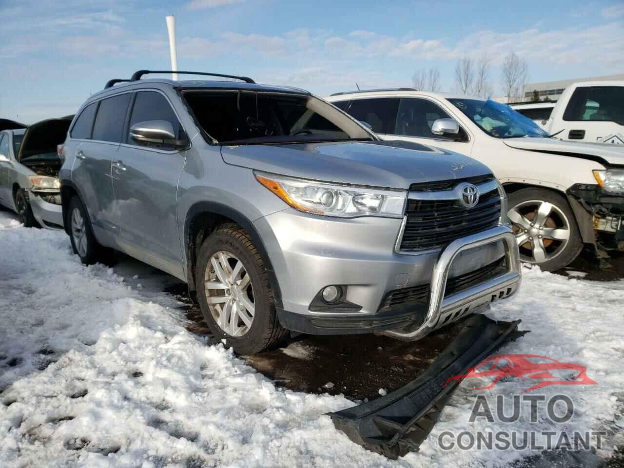 TOYOTA HIGHLANDER 2016 - 5TDDKRFH0GS244199