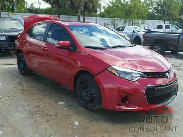 TOYOTA COROLLA 2016 - 2T1BURHE2GC498879