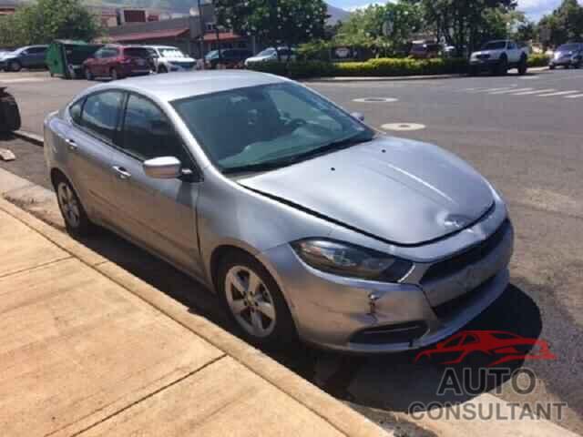 DODGE DART 2016 - 1C3CDFBB3GD623512