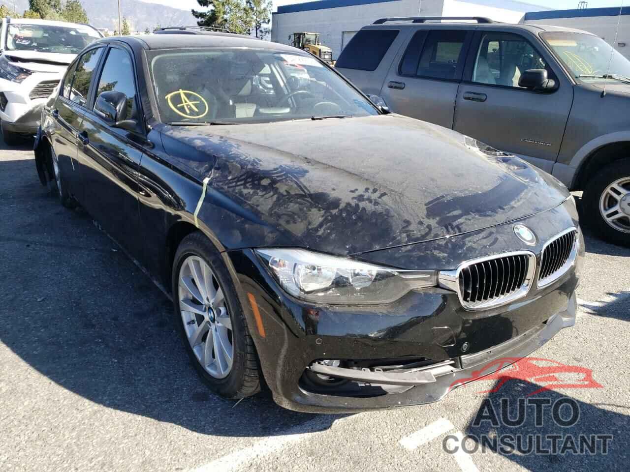 BMW 3 SERIES 2017 - WBA8A9C53HK620365