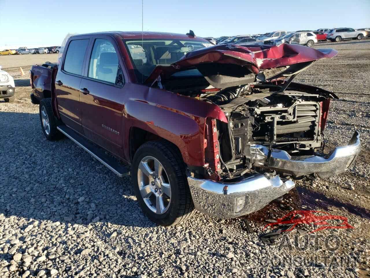 CHEVROLET SILVERADO 2017 - 3GCUKREC9HG234714