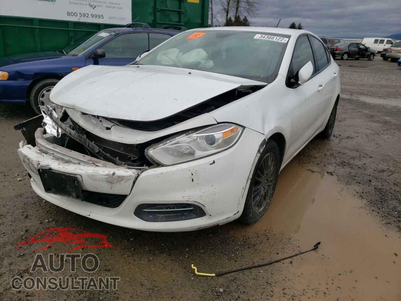 DODGE DART 2016 - 1C3CDFAA4GD540843