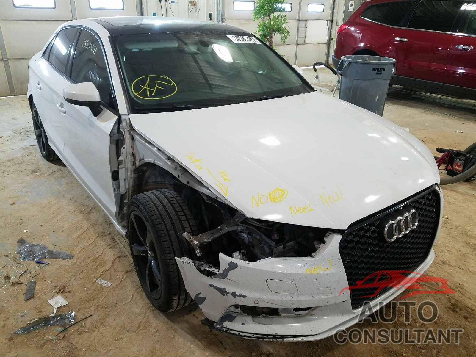 AUDI A3 2016 - WAUB8GFF2G1063351