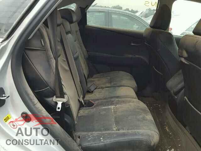 LEXUS RX350 2010 - 2T2BK1BA7AC048502
