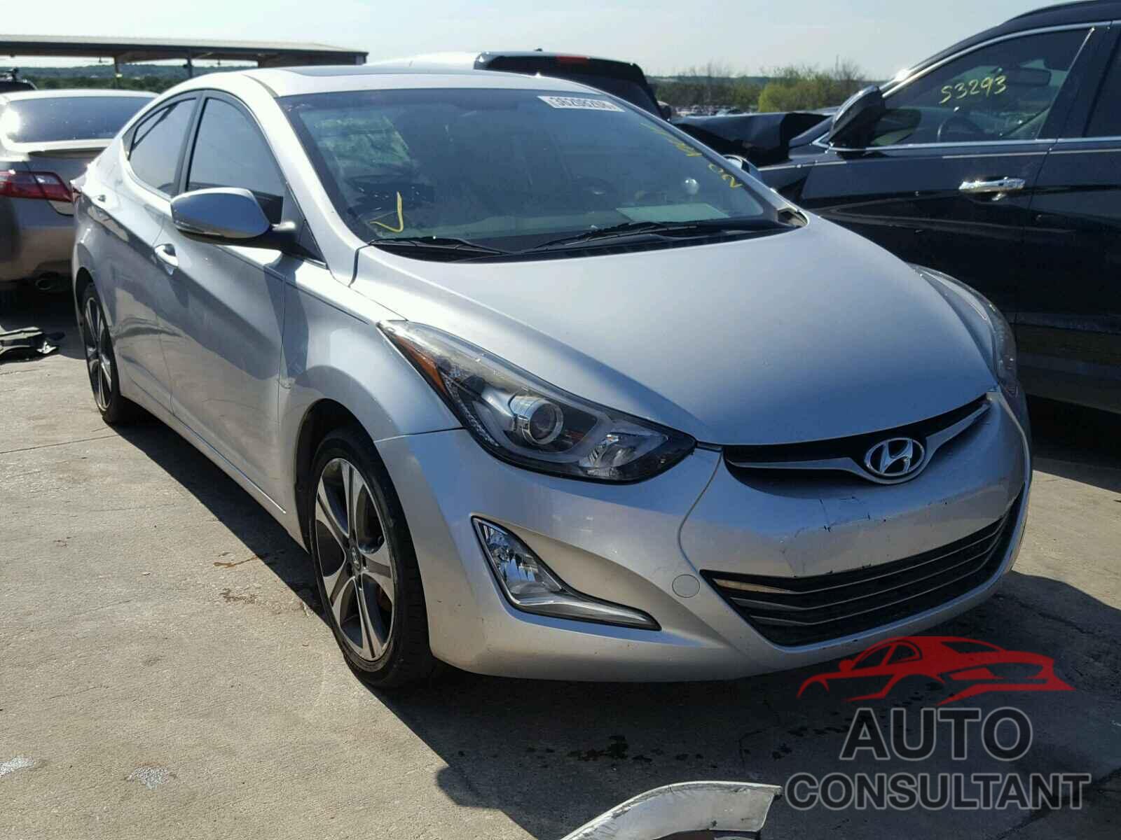 HYUNDAI ELANTRA 2014 - KMHDH4AH3EU097034