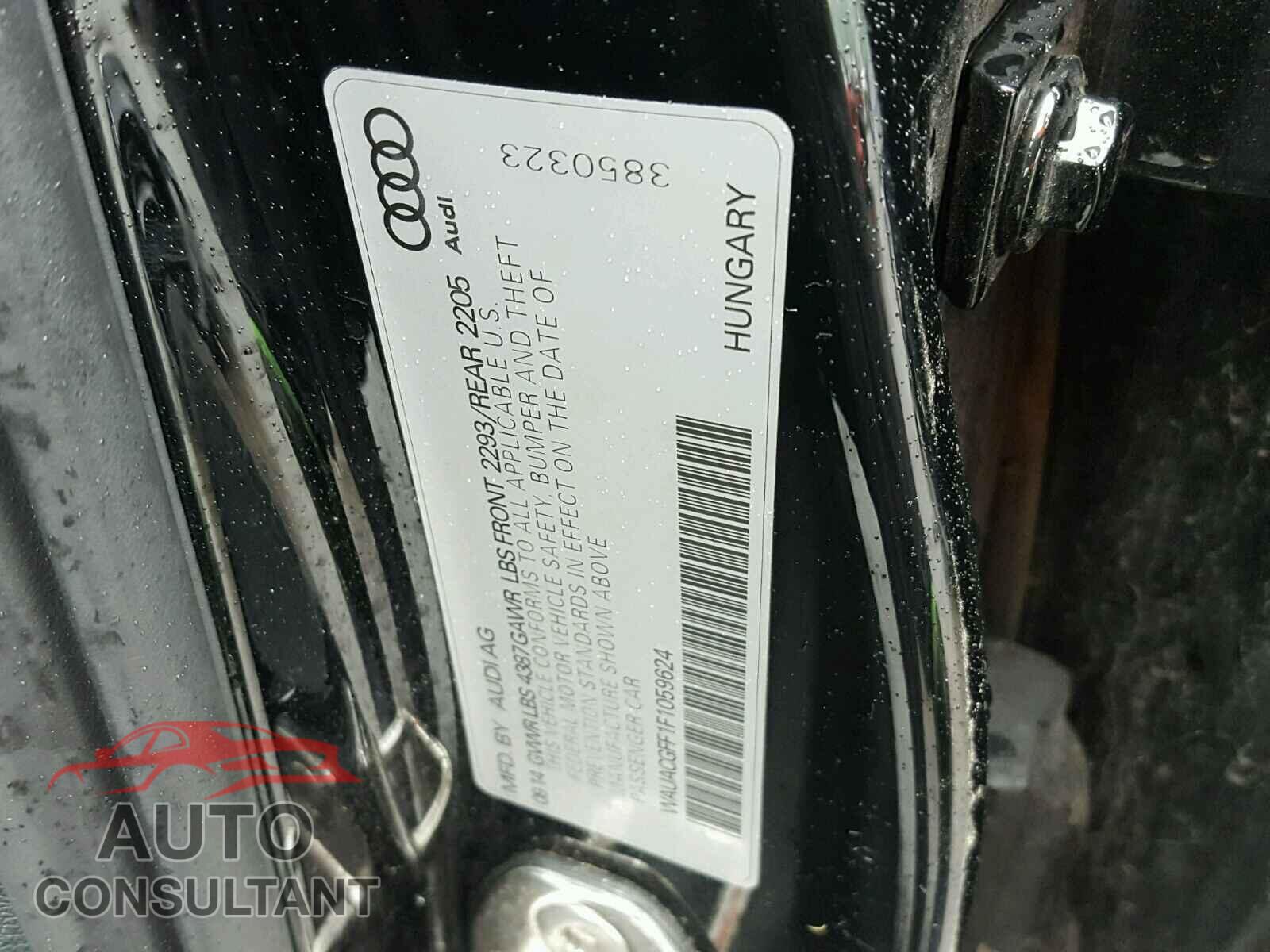 AUDI A3 2015 - WAUACGFF1F1059624