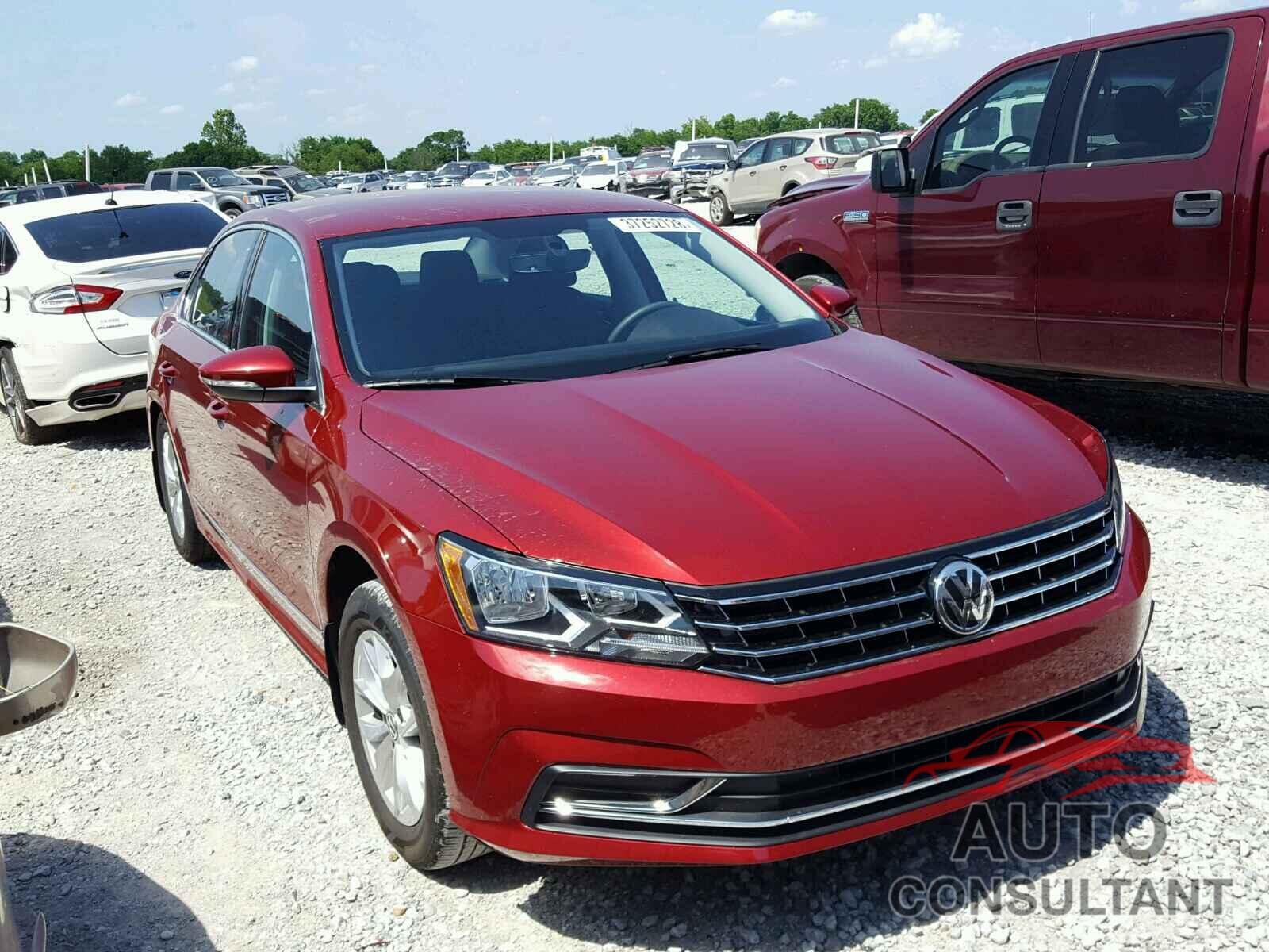 VOLKSWAGEN PASSAT 2017 - 1VWAT7A38HC042923