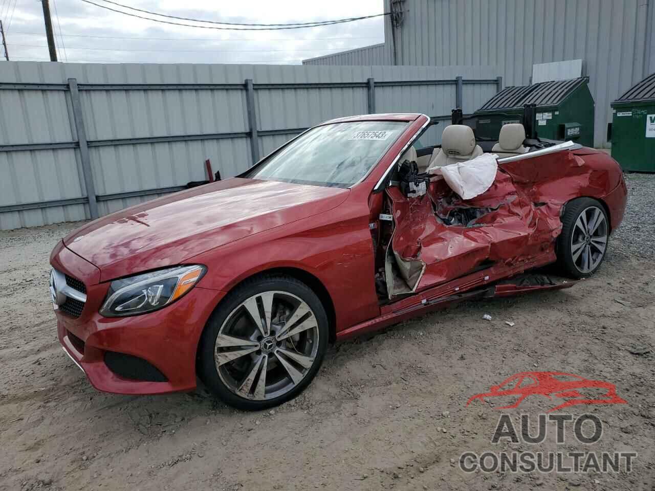 MERCEDES-BENZ C-CLASS 2017 - WDDWK4JB3HF545717