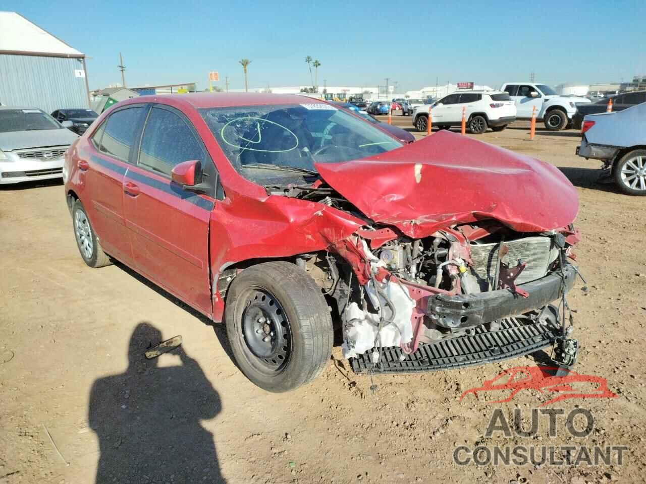TOYOTA COROLLA 2017 - 2T1BURHE7HC778850