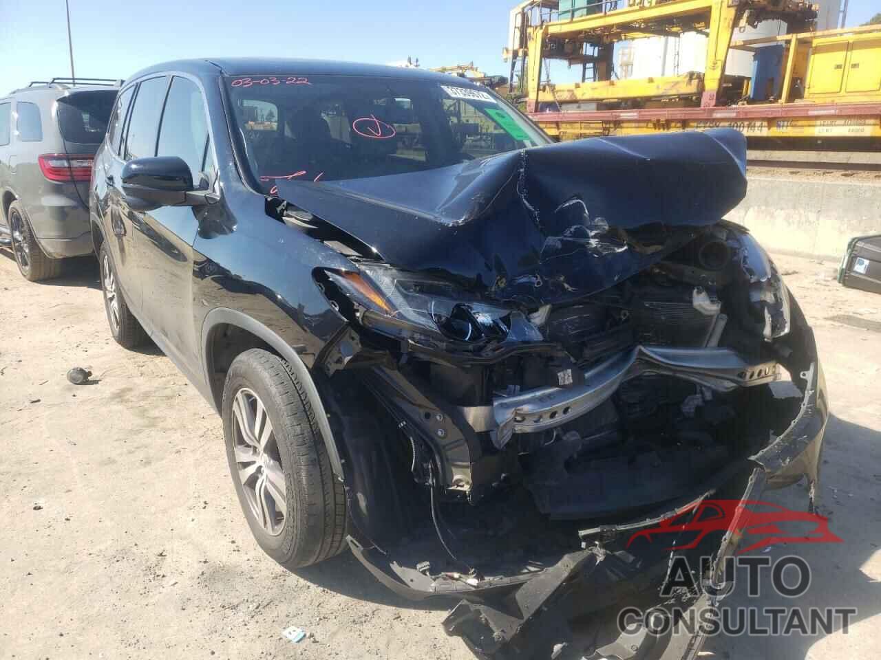 HONDA PILOT 2016 - 5FNYF6H58GB082835
