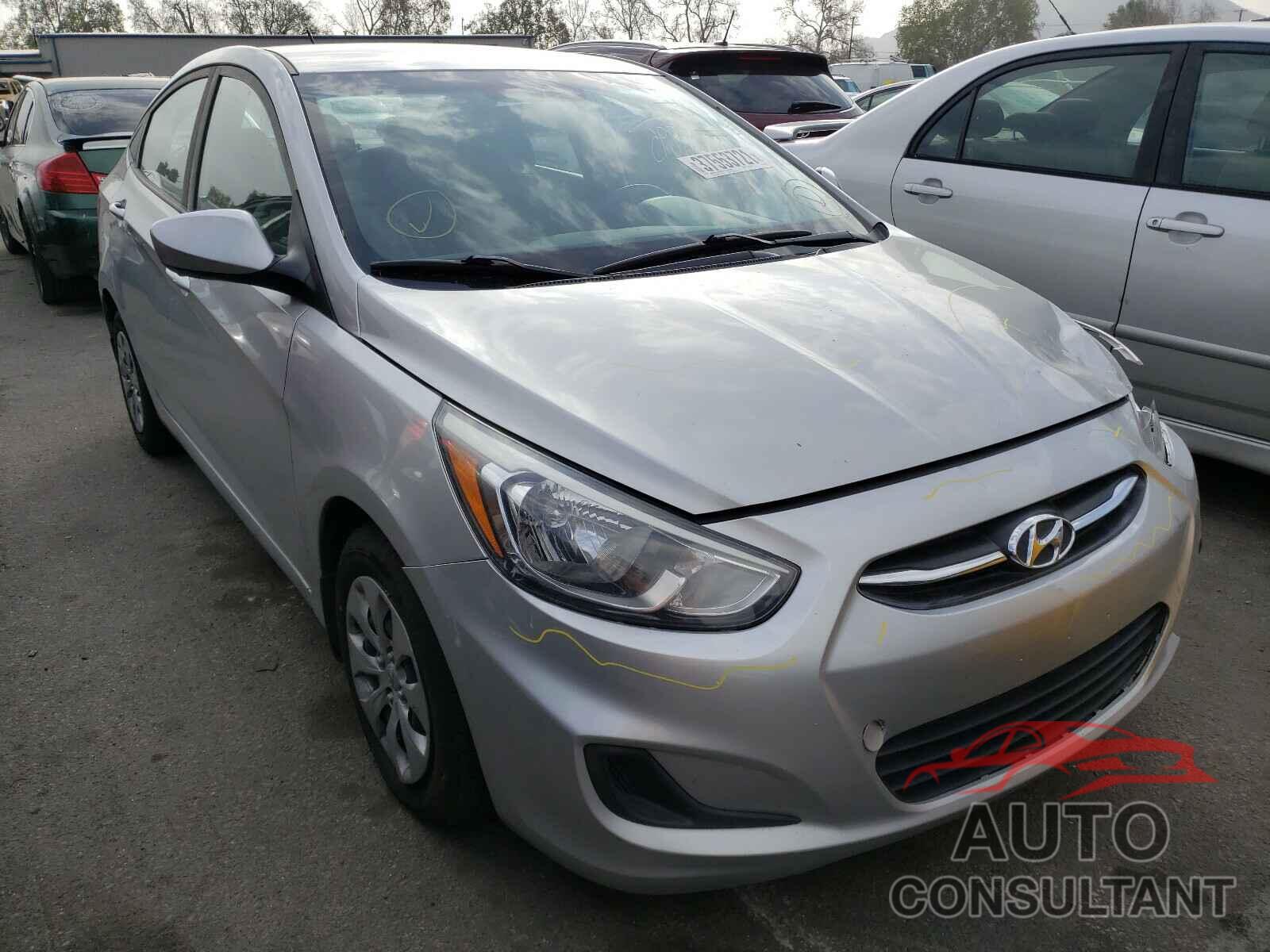 HYUNDAI ACCENT 2016 - KMHCT4AE6GU124066