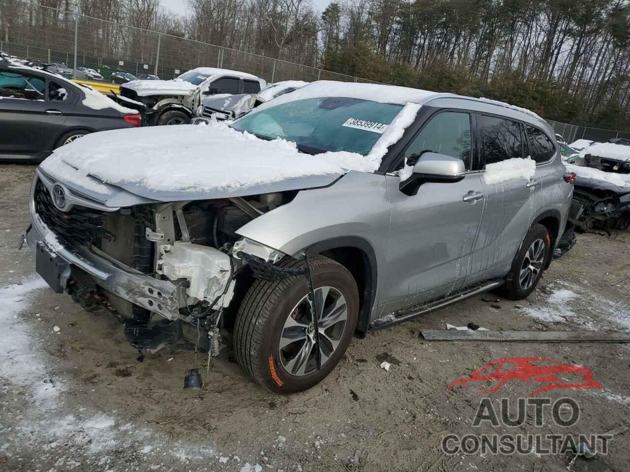 TOYOTA HIGHLANDER 2021 - 5TDHZRBH2MS555616