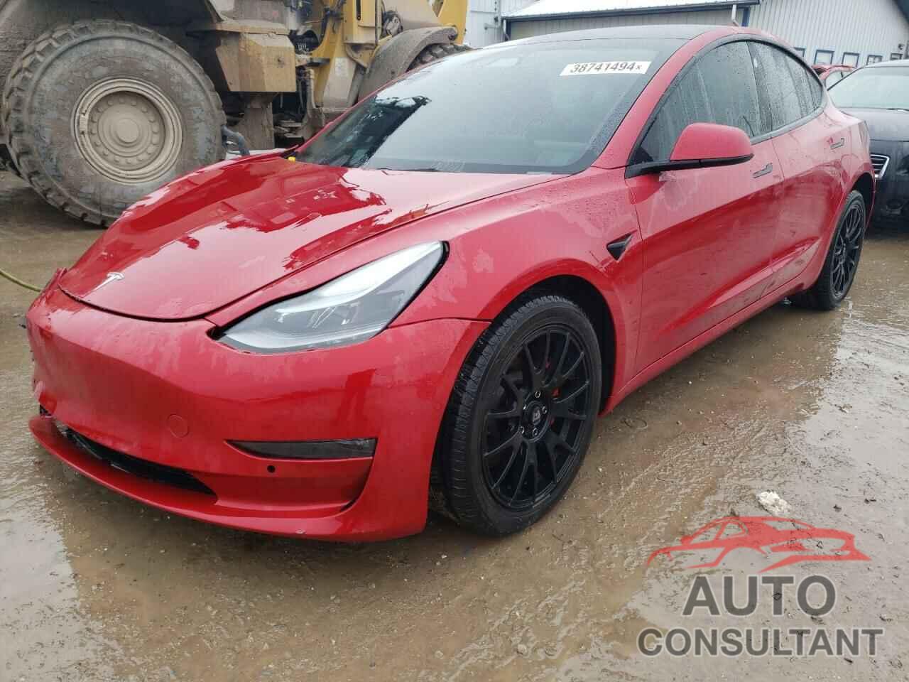 TESLA MODEL 3 2022 - 5YJ3E1EC4NF154355