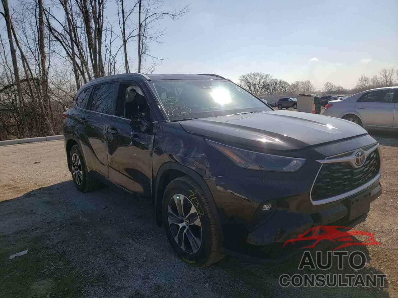 TOYOTA HIGHLANDER 2022 - 5TDGZRBH9NS163567