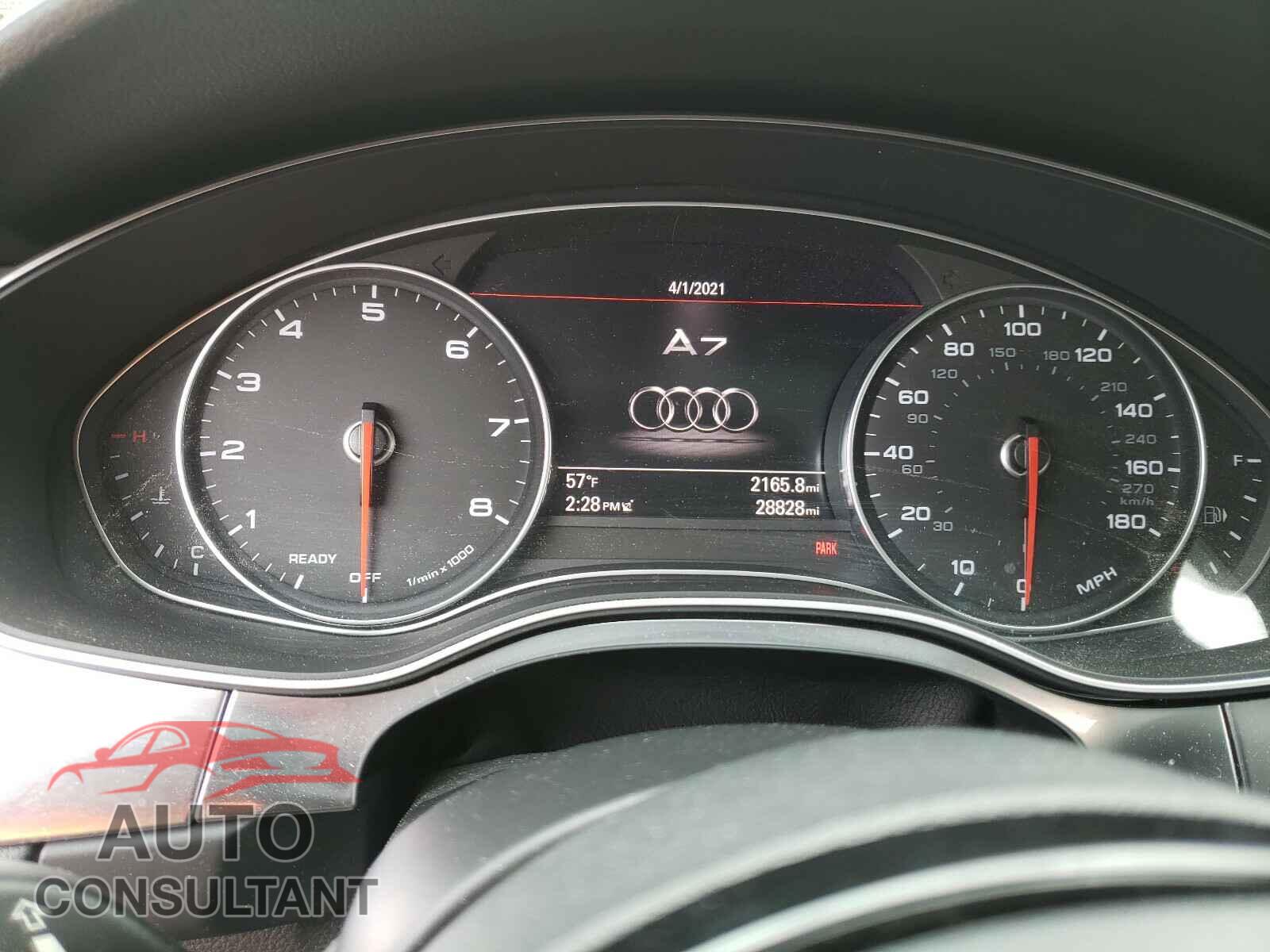 AUDI A7 2017 - WAUW2AFC5HN033700