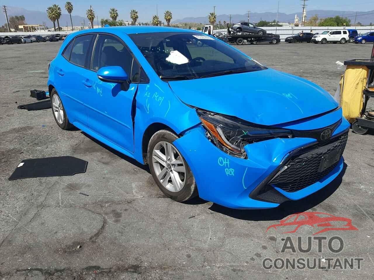 TOYOTA COROLLA 2019 - JTNK4RBE1K3051241