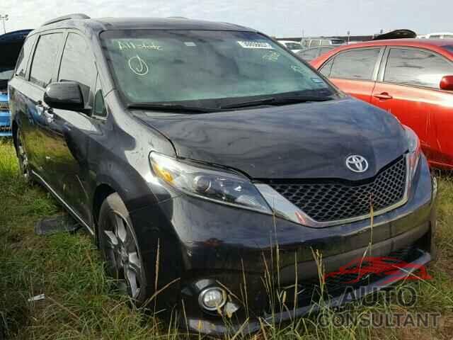 TOYOTA SIENNA 2015 - 5TDXK3DC0FS627091