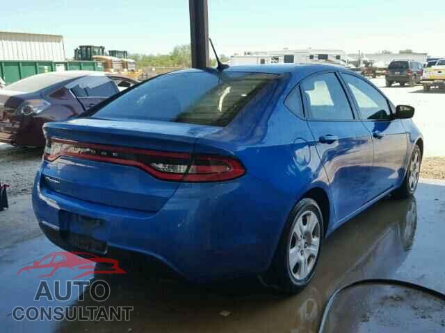 DODGE DART 2015 - 1C3CDFAAXFD416056