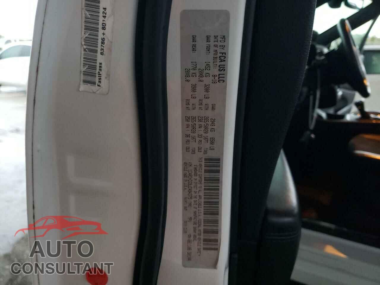 DODGE DURANGO 2018 - 1C4RDHDG9JC494375
