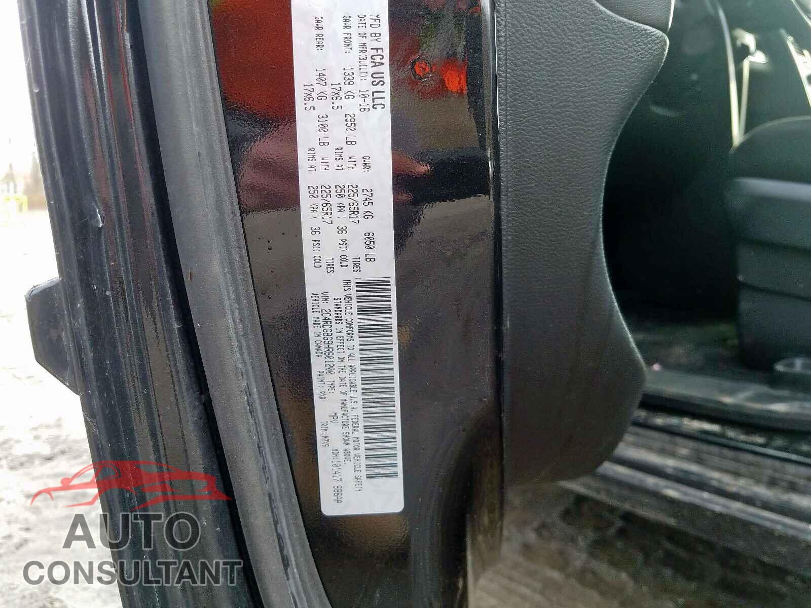 DODGE CARAVAN 2017 - 3VWDB7AJ9HM408613